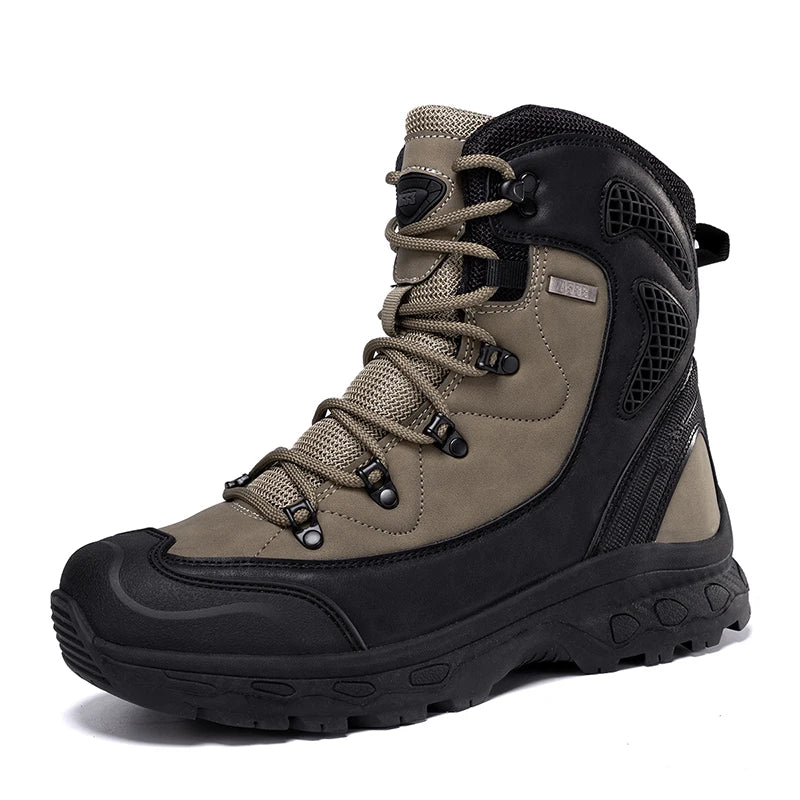 Louis Kadhr Mens Mountain Hiking Boots For Outdoor Adventure