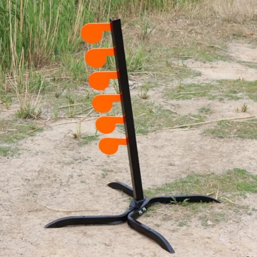 AR500 Dueling Tree Target Kit With Paddles And Adjustable Stand