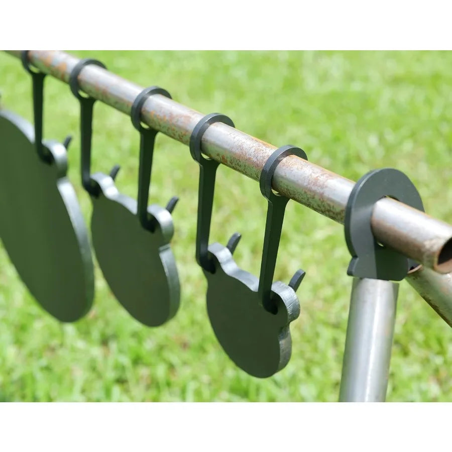 AR500 Steel Gong Silhouette Target for Precision Shooting