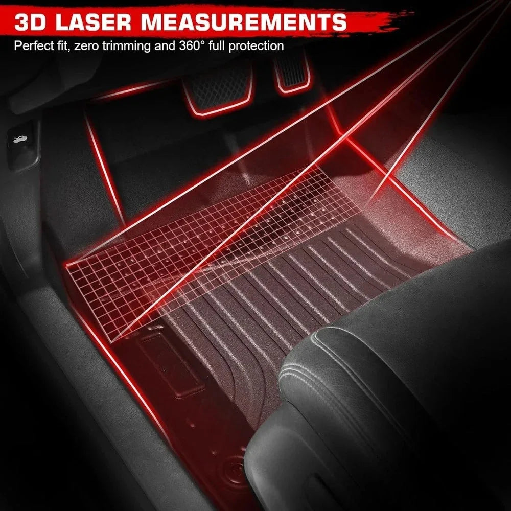 Accord 8th Gen All Weather Rubber Floor Mats 3D Waterproof