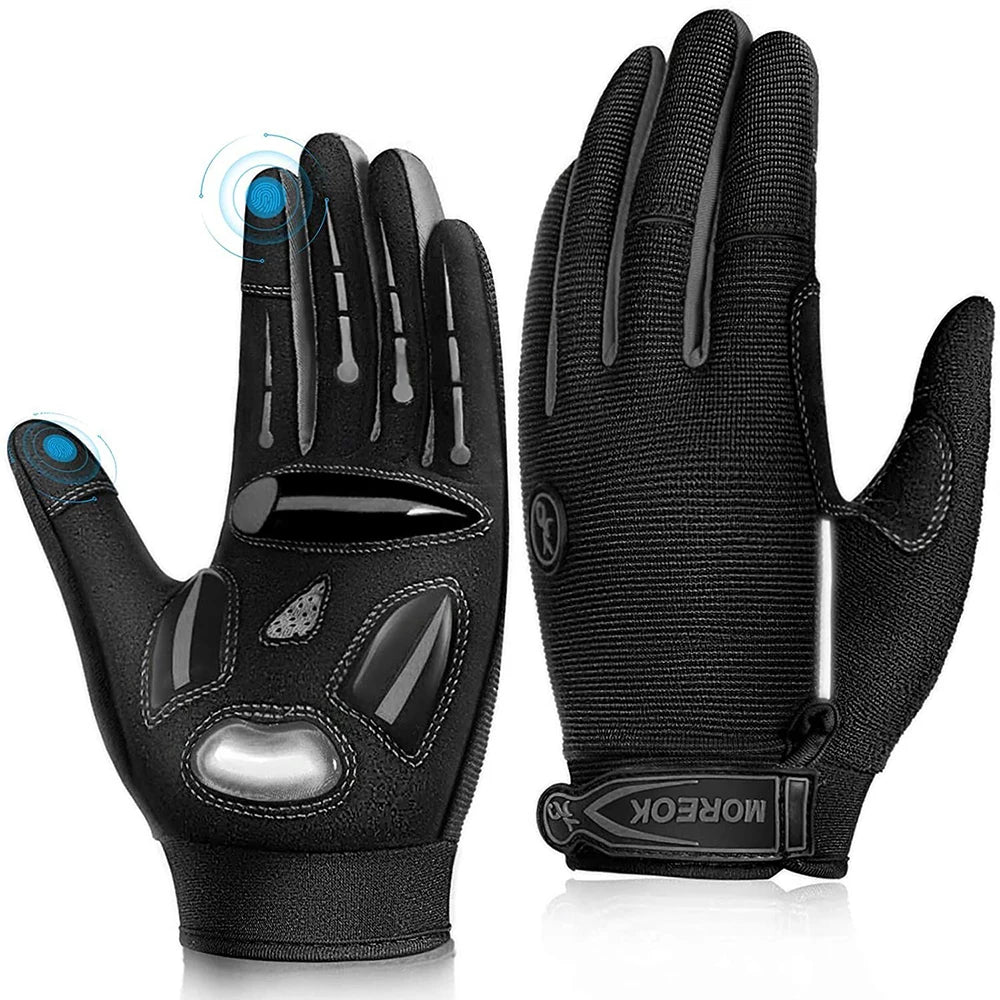Racing Motocross Cycling Gloves Breathable Non Slip Touch Screen MTB Road Bike