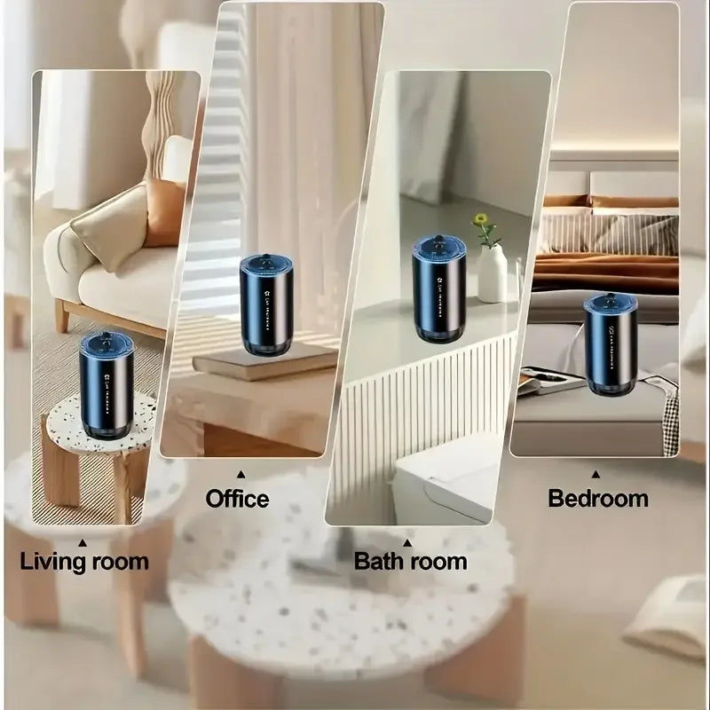 Smart Car Air Freshener Diffuser With Starry Sky Projection Three Modes