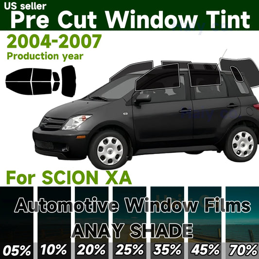 Precut Window Tint for Scion Xa Side Front Rear Windows