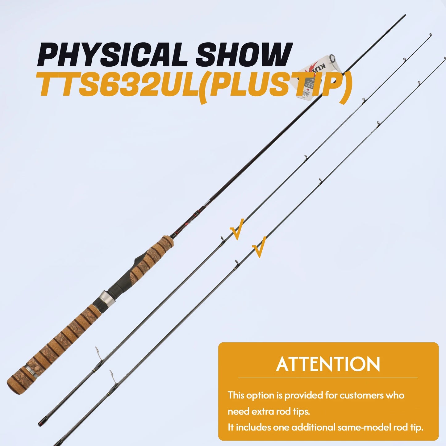 Kuying Lure Rod Teton TTC662L TTC632UL TTS662L TTC602LS