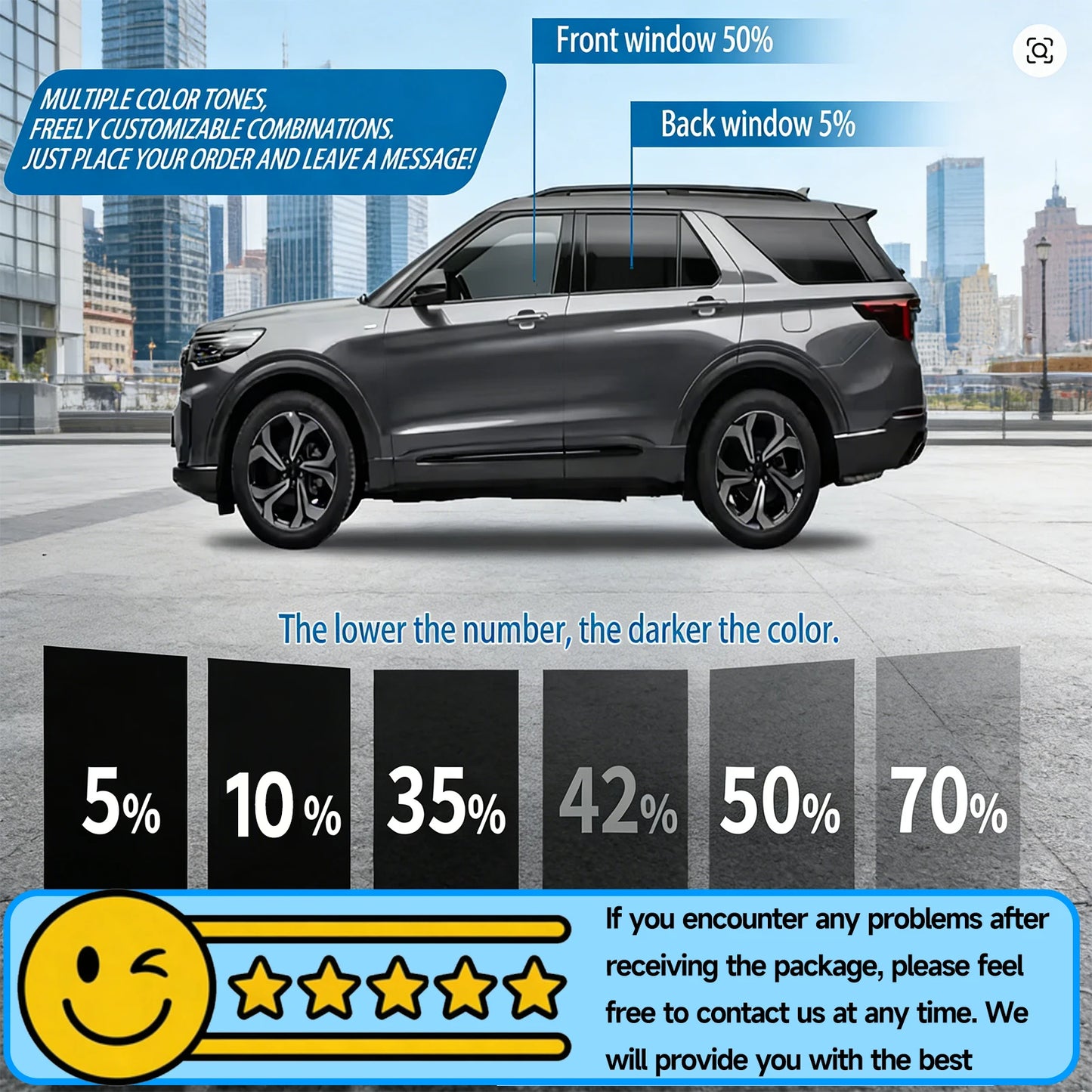 Precut Window Tint for Scion Xa Side Front Rear Windows