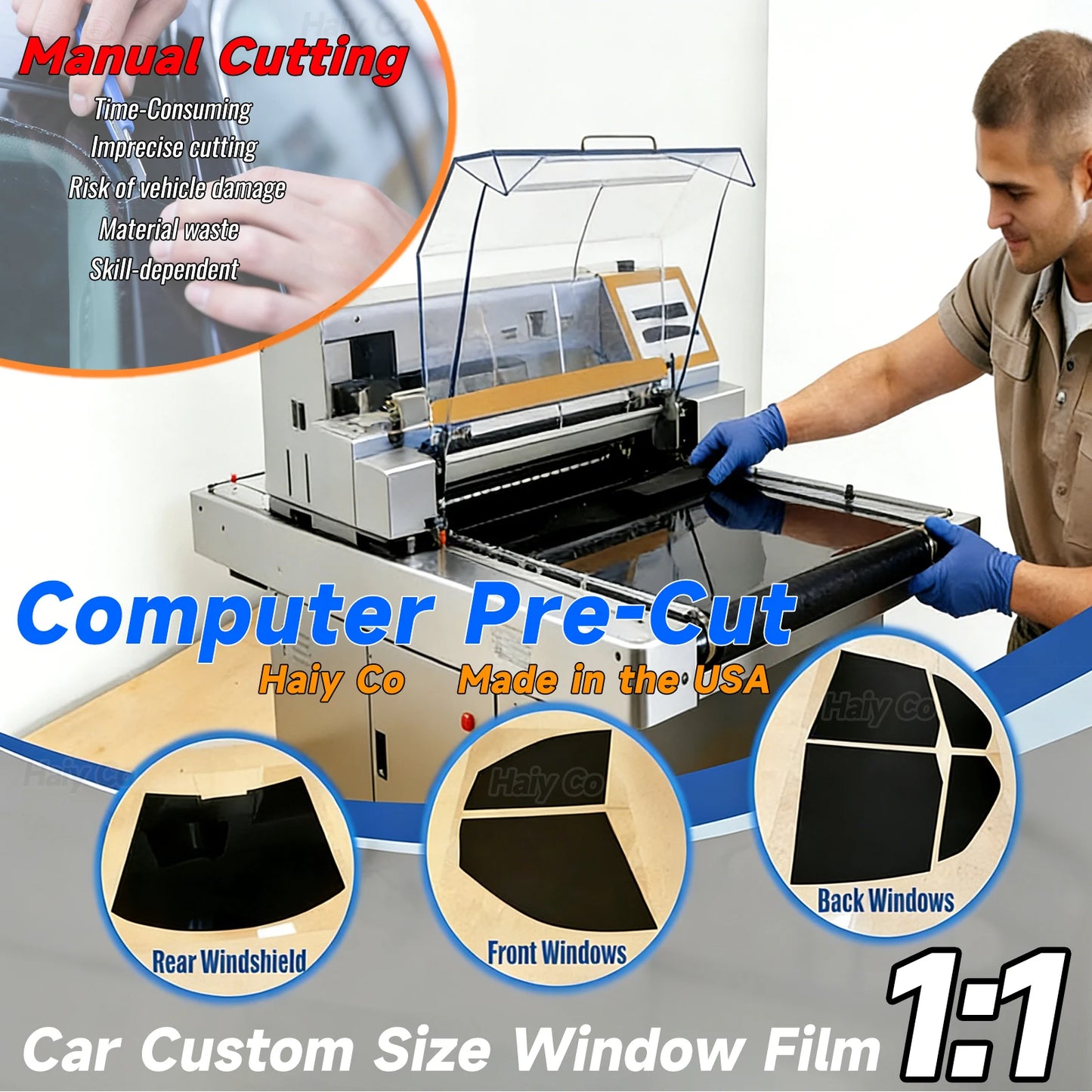 Precut Window Tint for Scion Xa Side Front Rear Windows