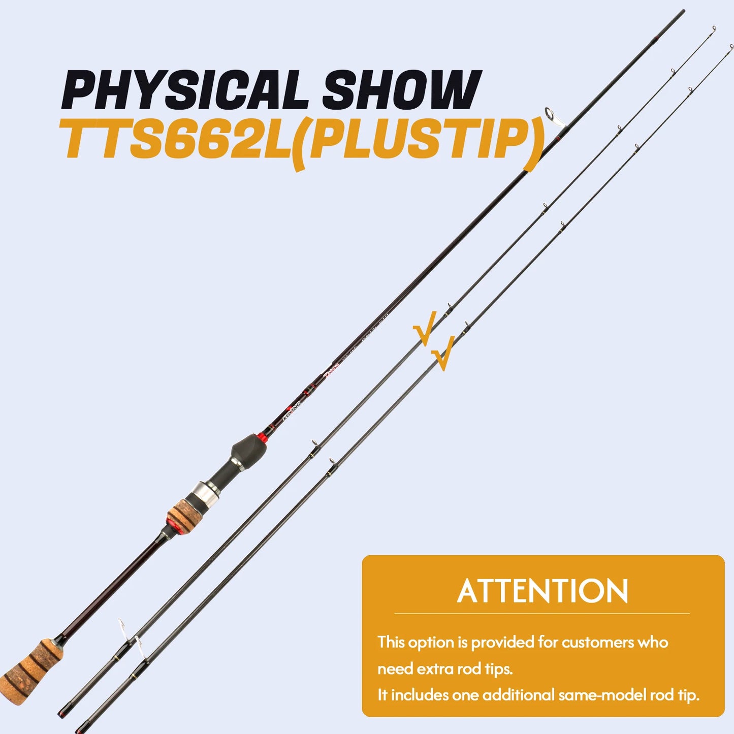 Kuying Lure Rod Teton TTC662L TTC632UL TTS662L TTC602LS