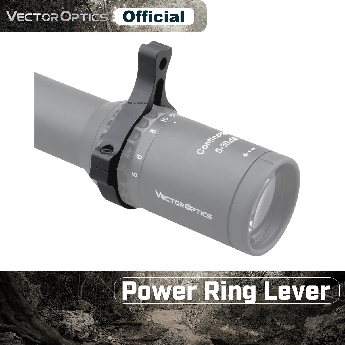 Vector Optics Continental Power Ring Lever For Quick Magnification Change