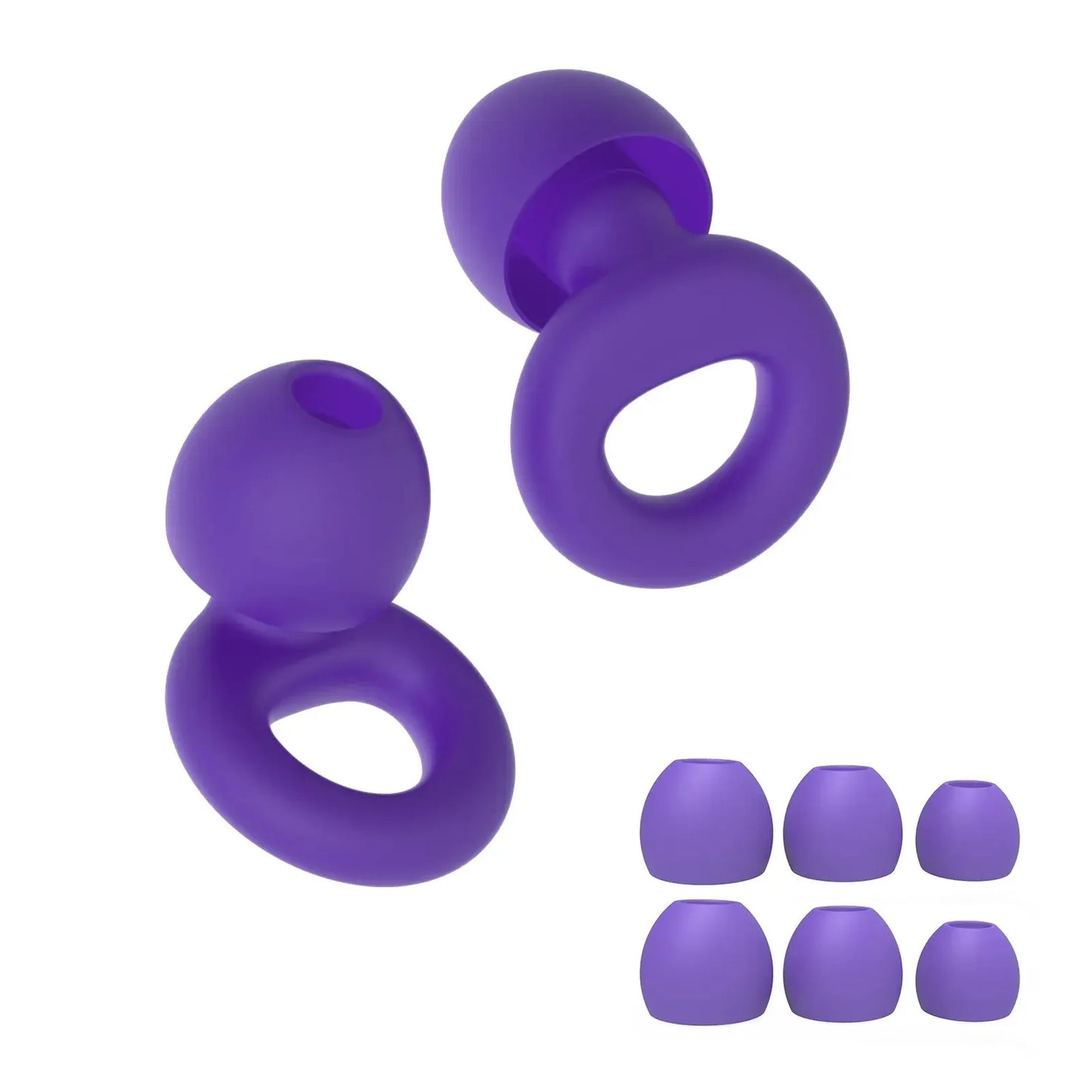 Quiet Ear Plugs For Noise Reduction Soft Reusable Hearing Protection