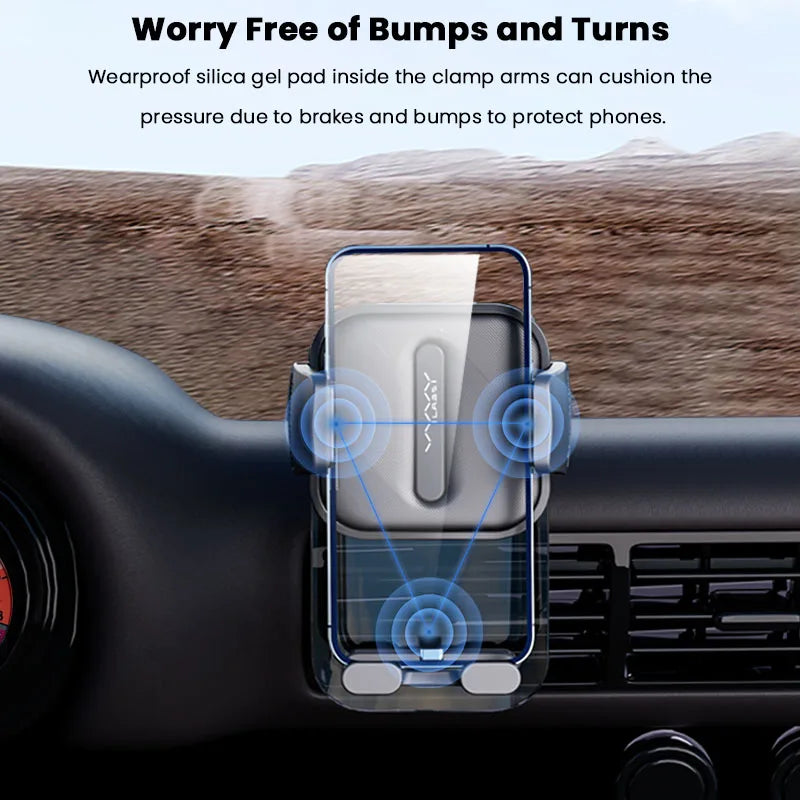 Vyvylabs Universal Car Phone Mount With Suction Cup Base