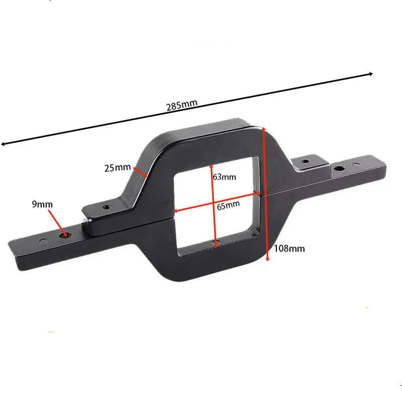 60W Offroad Work Light Bar With Universal Hitch Mount Bracket