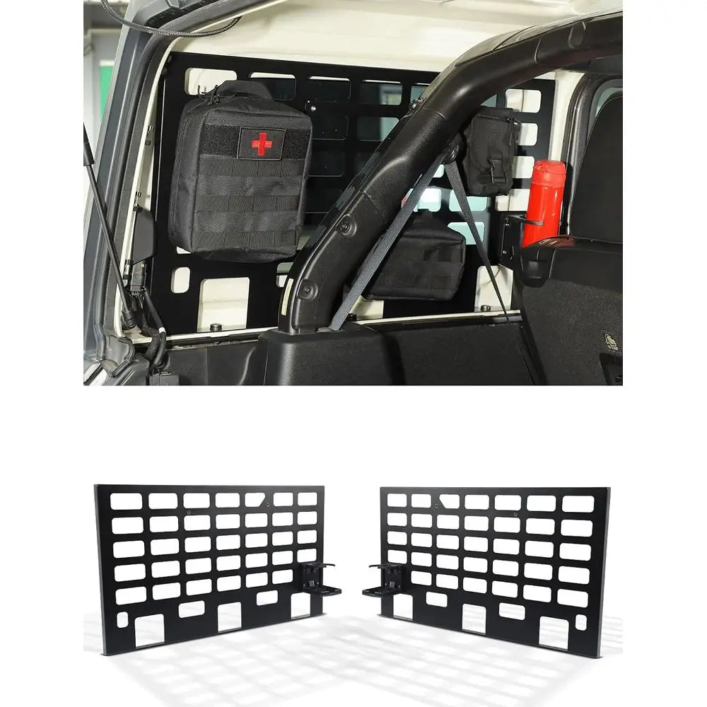 MOLLE Panel Organizer and Cargo Carrier for Jeep Wrangler JL JLU 4 Door