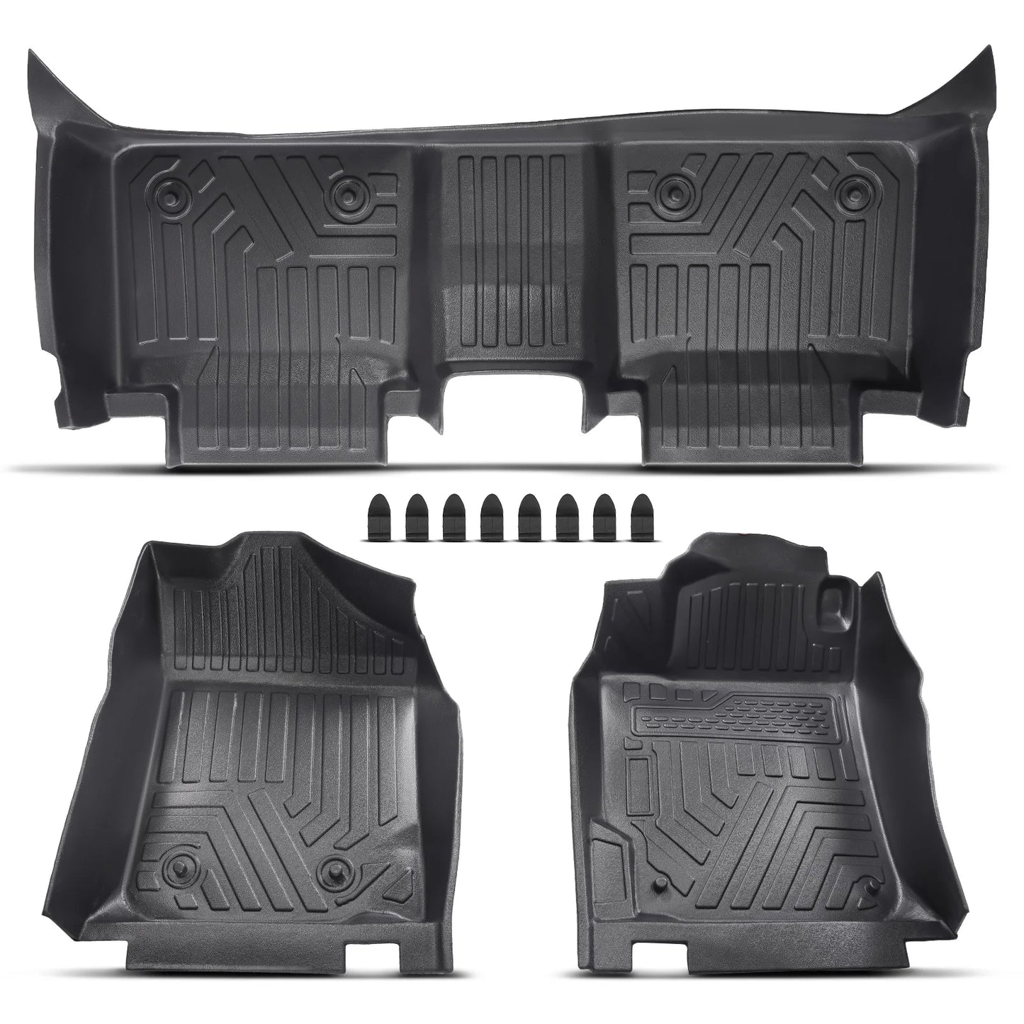 Maxpeedingrods Floor Mats Front and Rear Liner for Toyota Camry 2007 to 2011