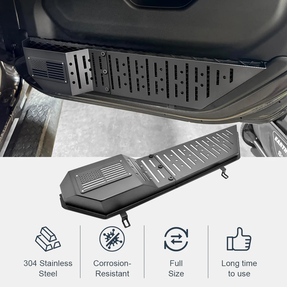 GZJJMY Metal Front Door Storage Box For Wrangler JL JLU
