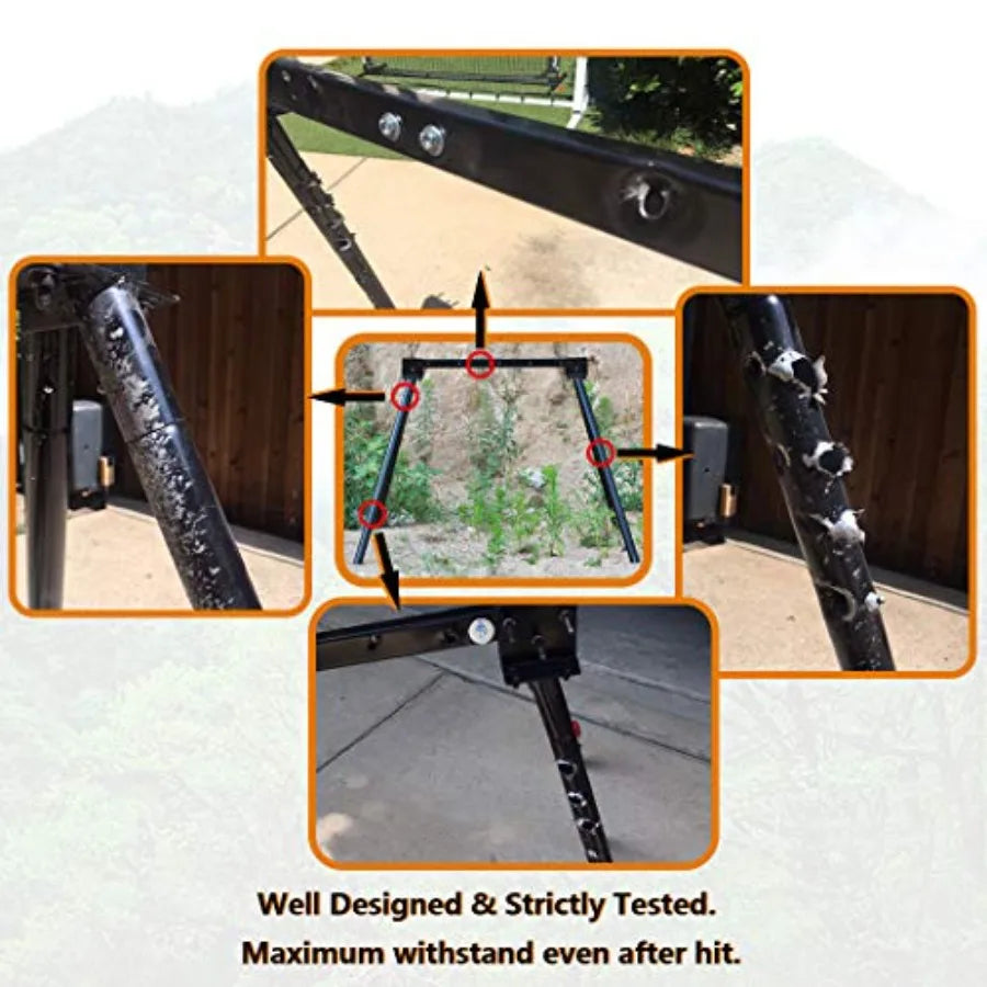 Durable Steel Target Stand For AR500 Shooting Targets