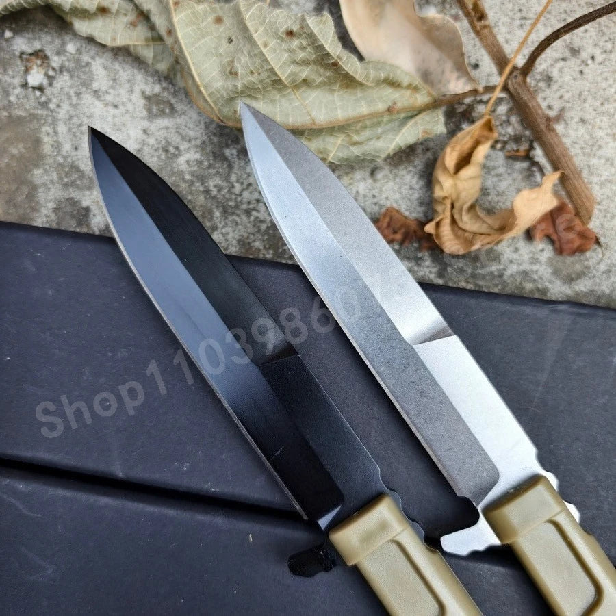NONEDIY Fixed Blade Knife 8Cr13Mov High Hardness Outdoor Camping Fishing