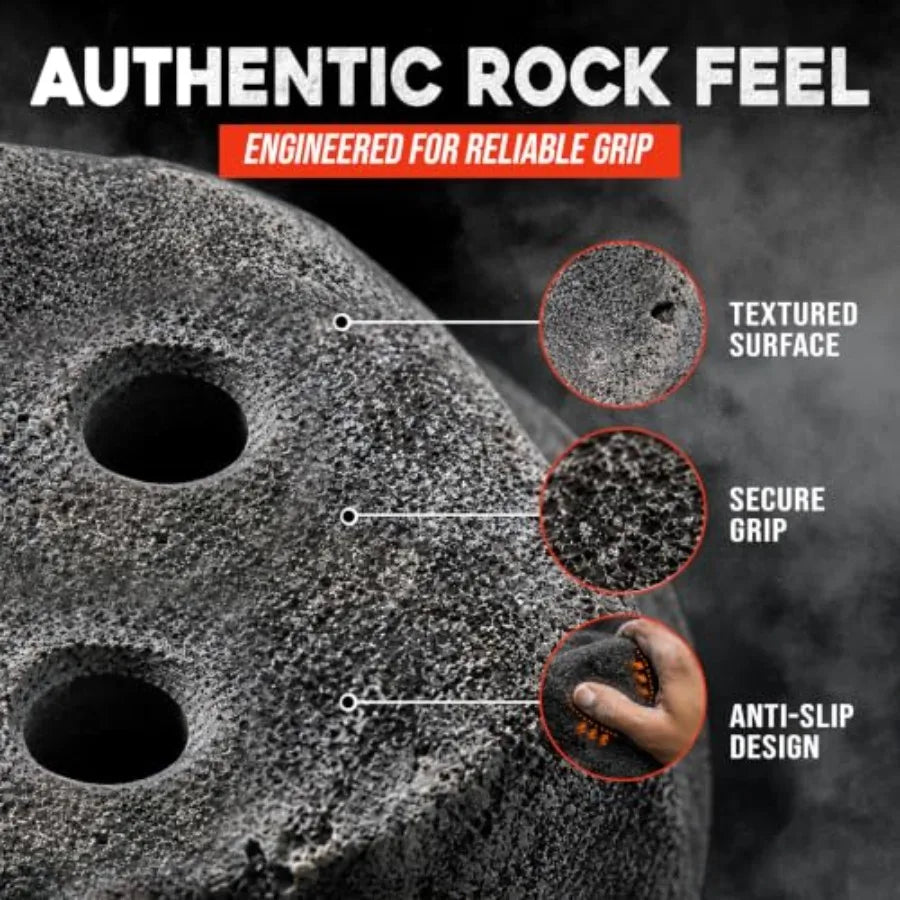 Large Screw On Rock Climbing Holds for Indoor Outdoor Walls