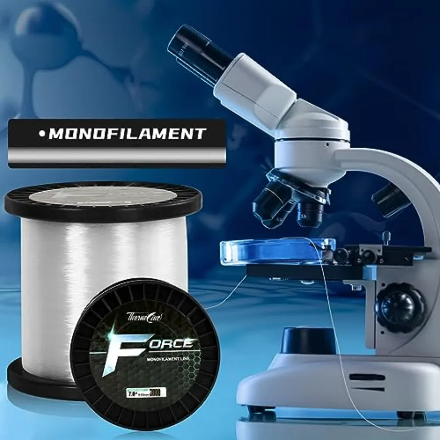 Monofilament Fishing Line Heavy Duty Clear Nylon Leader