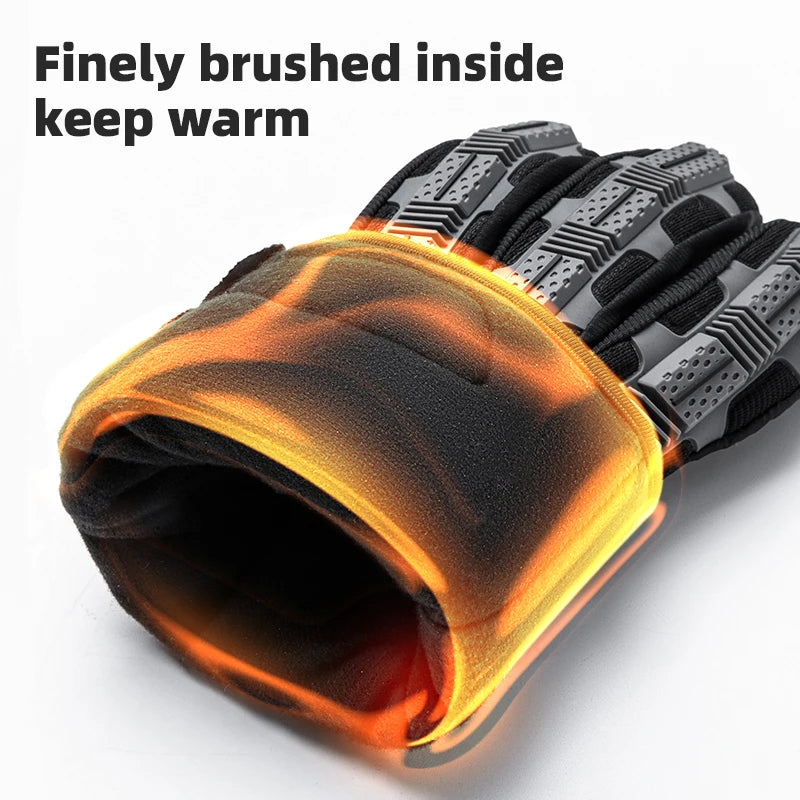 ROCKBROS Cycling Gloves Tactical Gel Pad Shockproof Full Finger