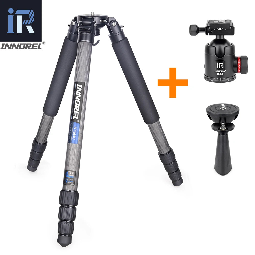 INNOREL NT364C Carbon Fiber Bowl Tripod For DSLR Video Camcorder