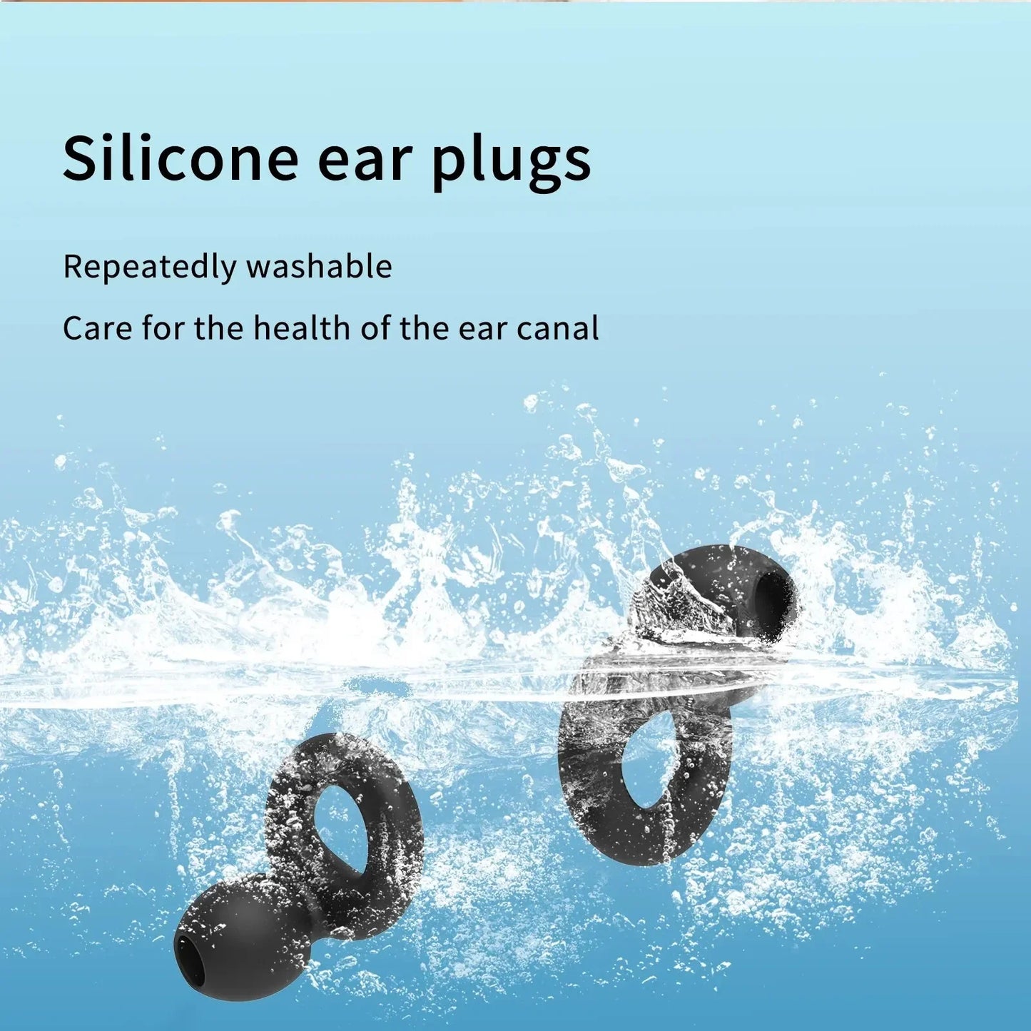 Quiet Ear Plugs For Noise Reduction Soft Reusable Hearing Protection