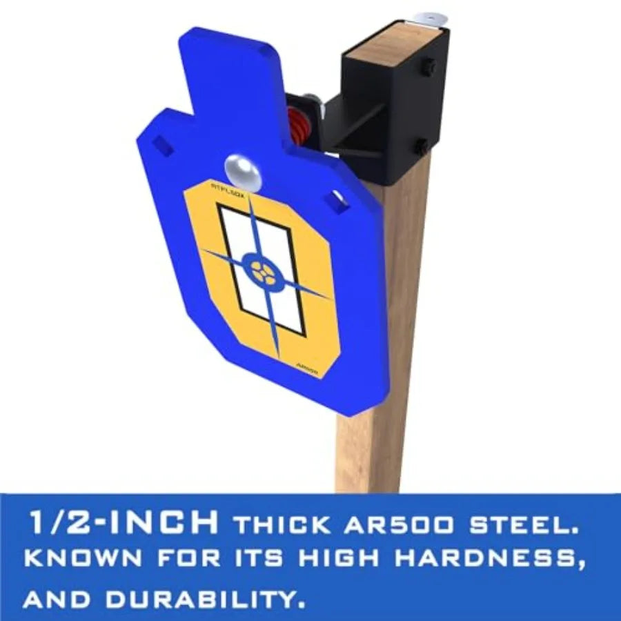 AR500 Steel Target Stand System for Precision Shooting Targets