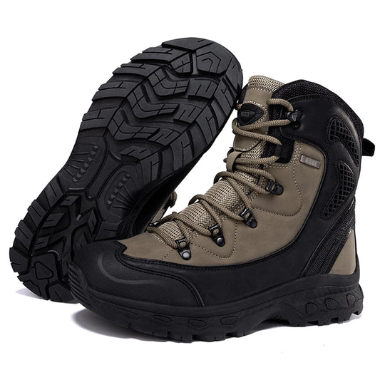 Louis Kadhr Mens Mountain Hiking Boots For Outdoor Adventure