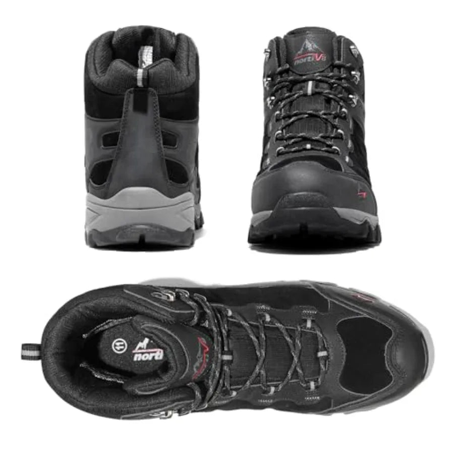 NORTIV 8 Men Waterproof Hiking Boots Outdoor Mid Trekking Paladin
