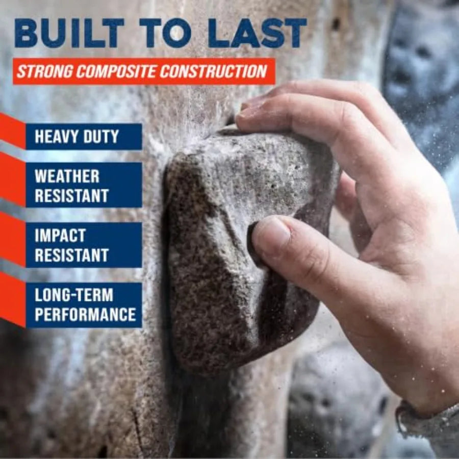 Large Screw On Rock Climbing Holds for Indoor Outdoor Walls