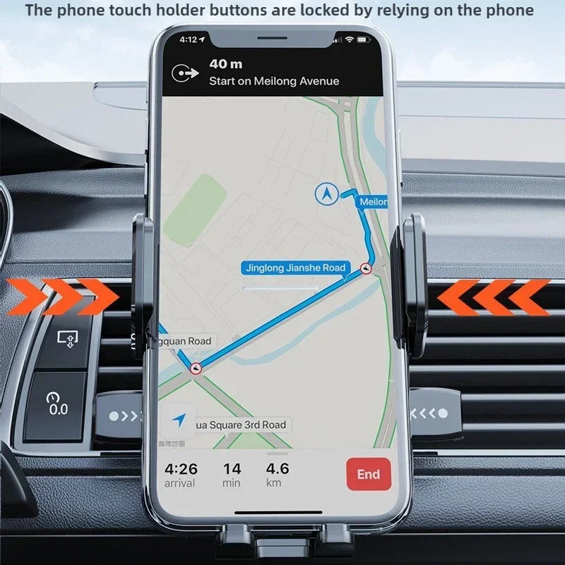Universal Car Phone Holder With Suction Cup Navigation Mount