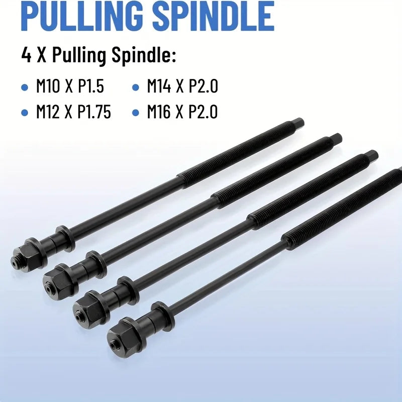 Hydraulic Bushing Puller And Installer Kit For Trucks And Vehicles