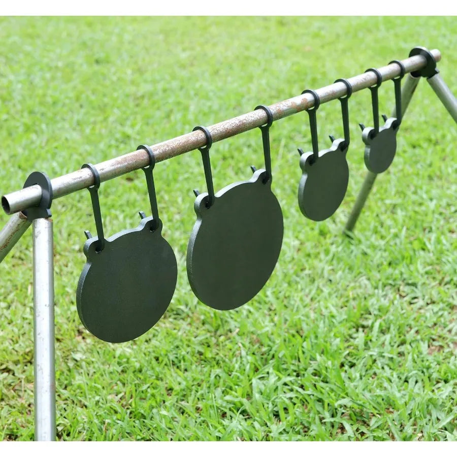 AR500 Steel Gong Silhouette Target for Precision Shooting