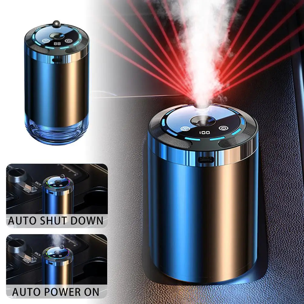 Smart Car Air Freshener Rechargeable Aroma Diffuser