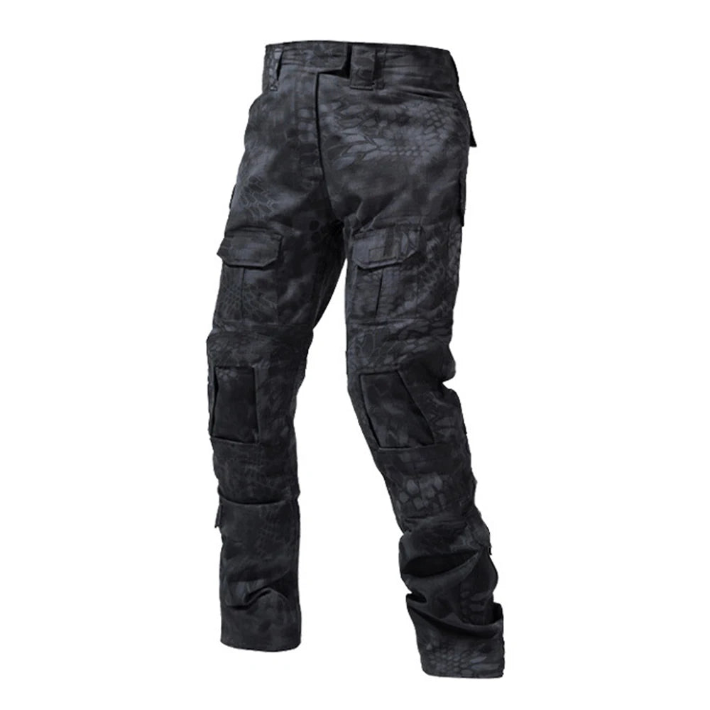 Multicam Tactical Combat Pants For Outdoor Hiking And Training