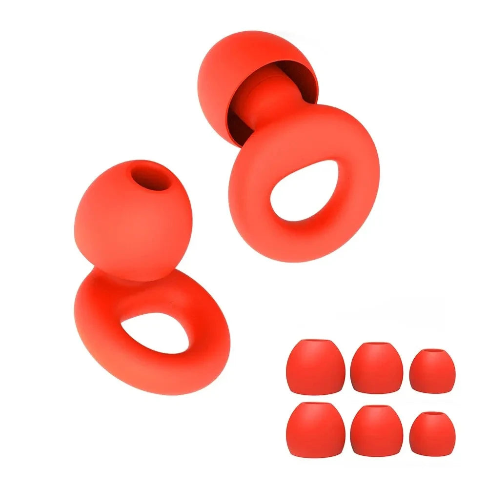 Quiet Ear Plugs For Noise Reduction Soft Reusable Hearing Protection