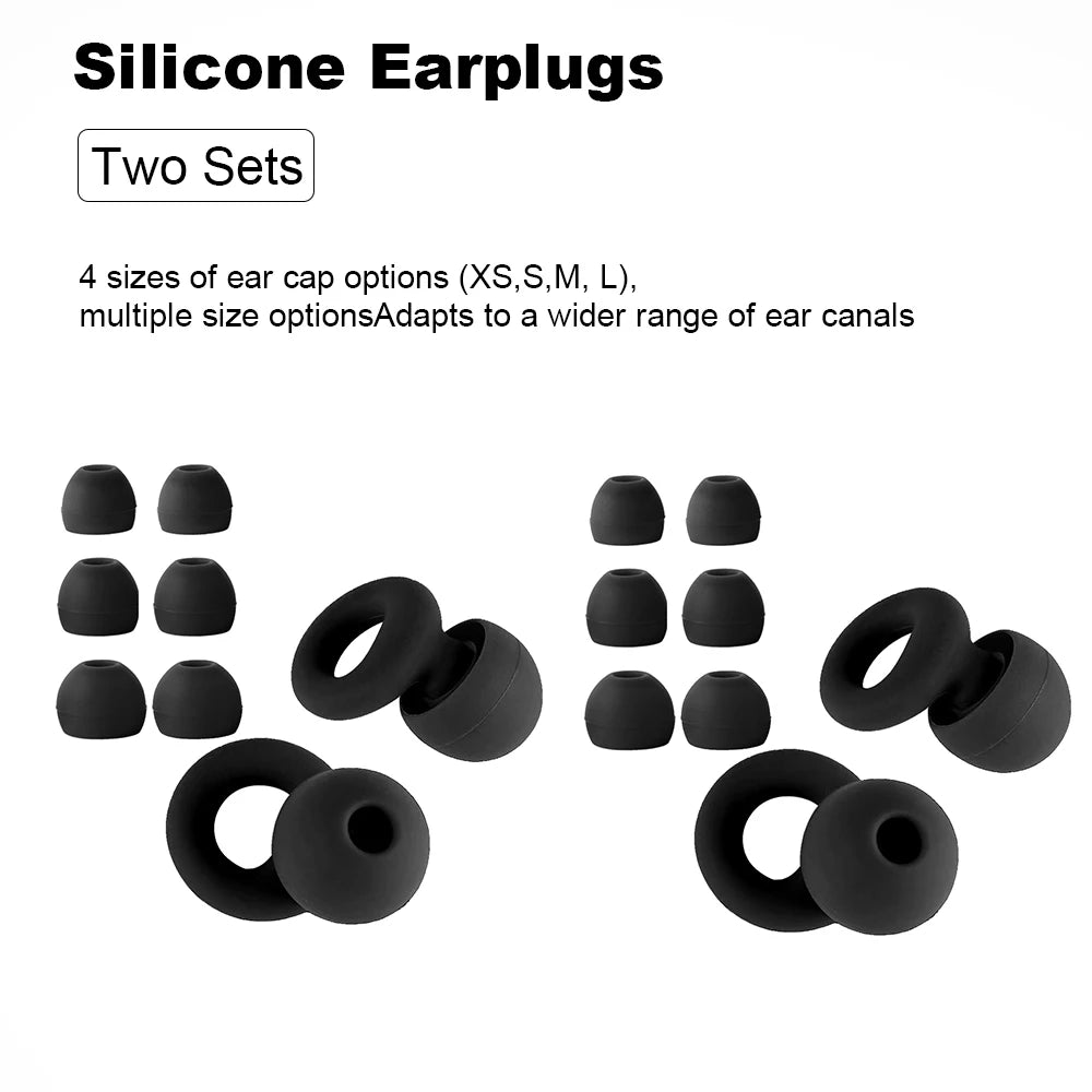 Quiet Ear Plugs For Noise Reduction Soft Reusable Hearing Protection
