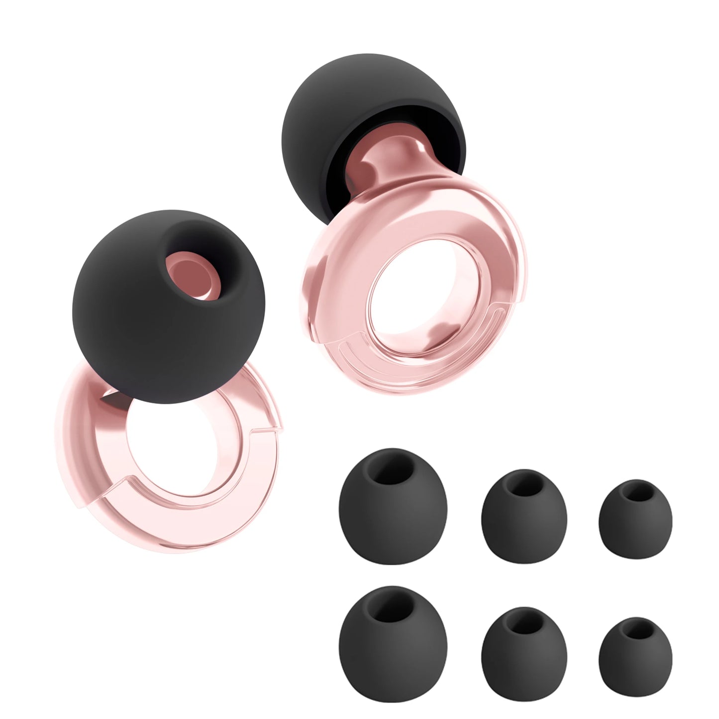 Quiet Ear Plugs For Noise Reduction Soft Reusable Hearing Protection