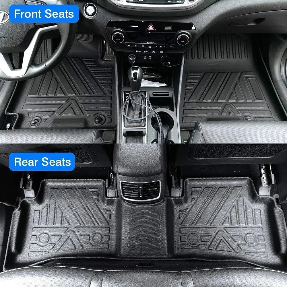 Accord 8th Gen All Weather Rubber Floor Mats 3D Waterproof