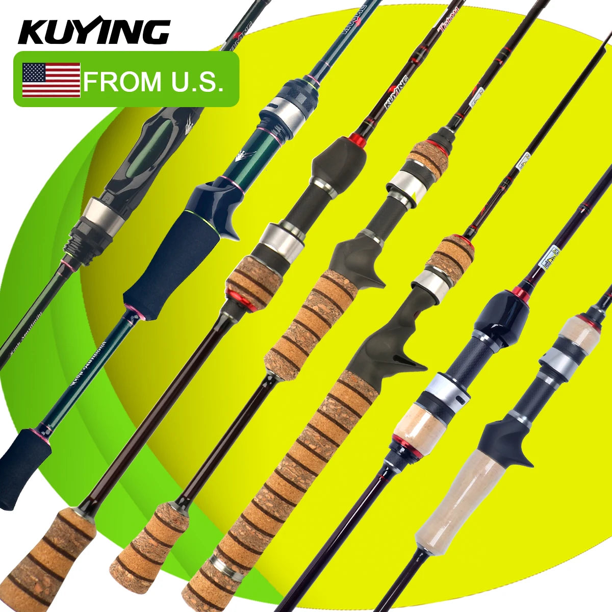 Kuying Lure Rod Teton TTC662L TTC632UL TTS662L TTC602LS