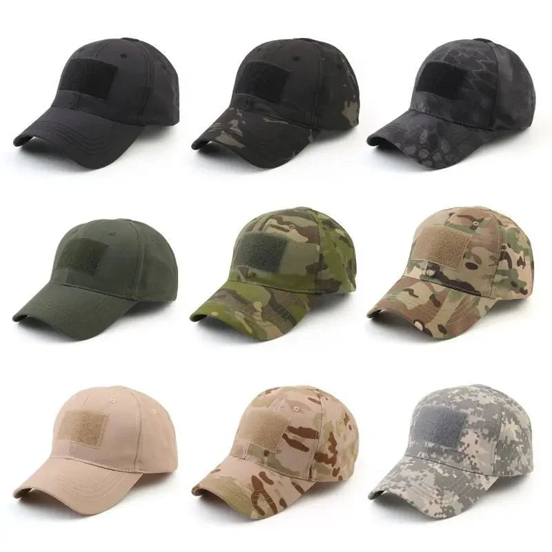 Tactical Baseball Cap Adjustable Unisex Outdoor Hat