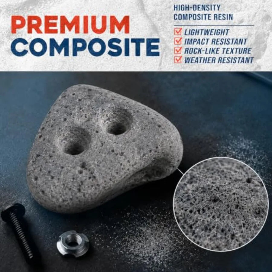 Large Screw On Rock Climbing Holds for Indoor Outdoor Walls