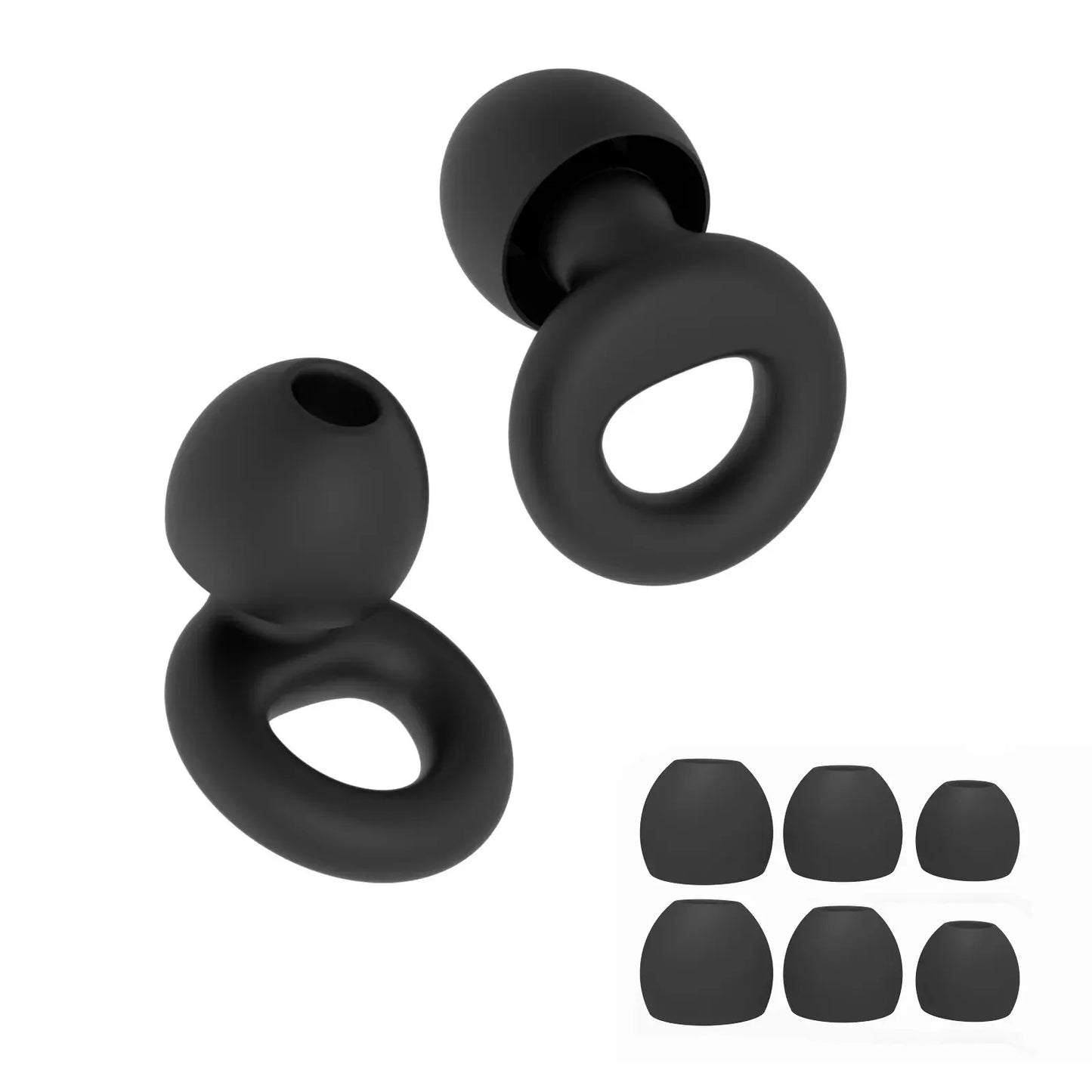 Quiet Ear Plugs For Noise Reduction Soft Reusable Hearing Protection