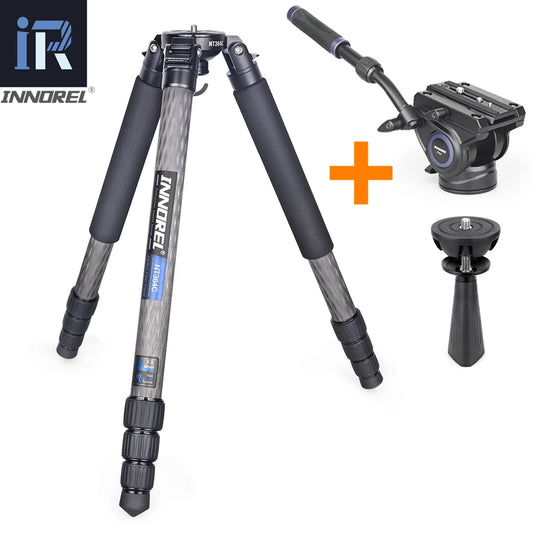 INNOREL NT364C Carbon Fiber Bowl Tripod For DSLR Video Camcorder