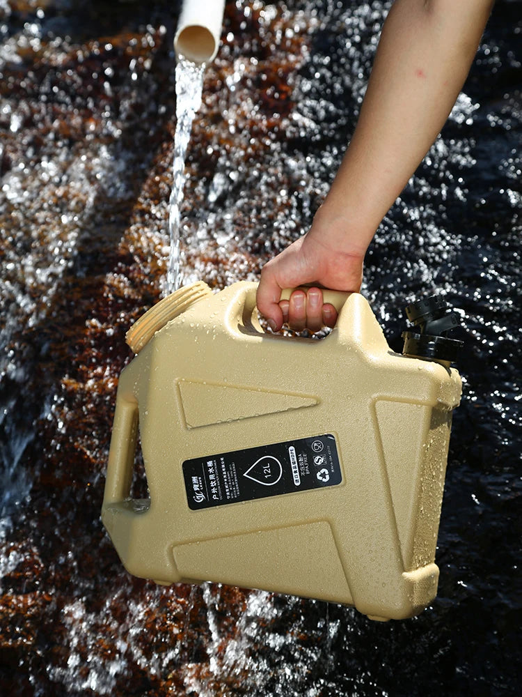 APWIKOGER Camping Water Container Outdoor Water Storage Carrier