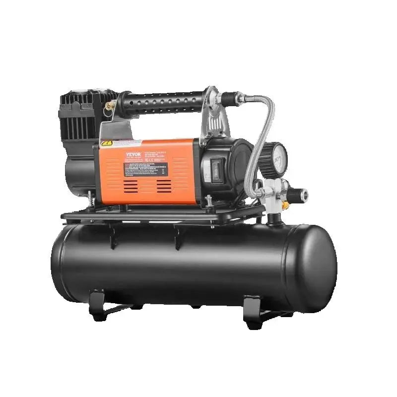SucceBuy 12V Portable Heavy Duty Air Compressor With Tire Inflator