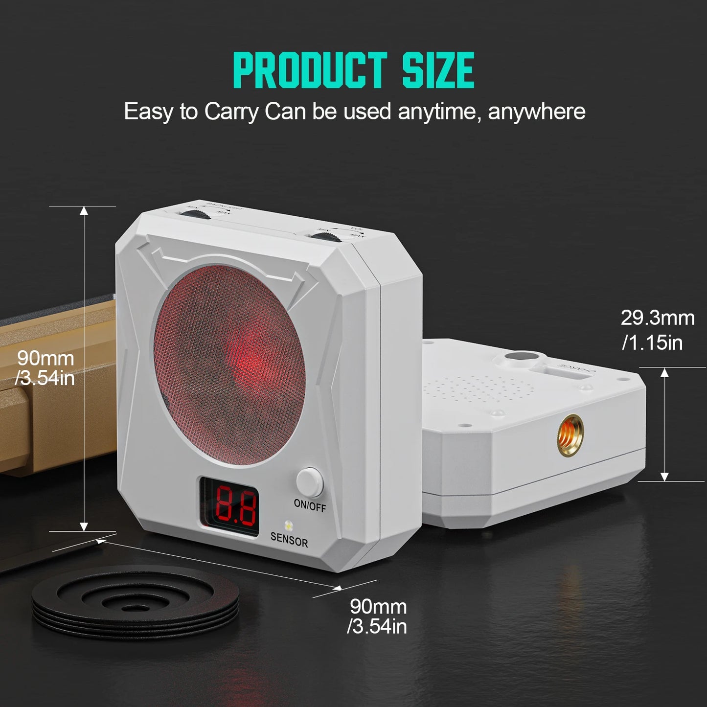 Laser Training Kit Voice Activated Target With Adjustable Sensitivity