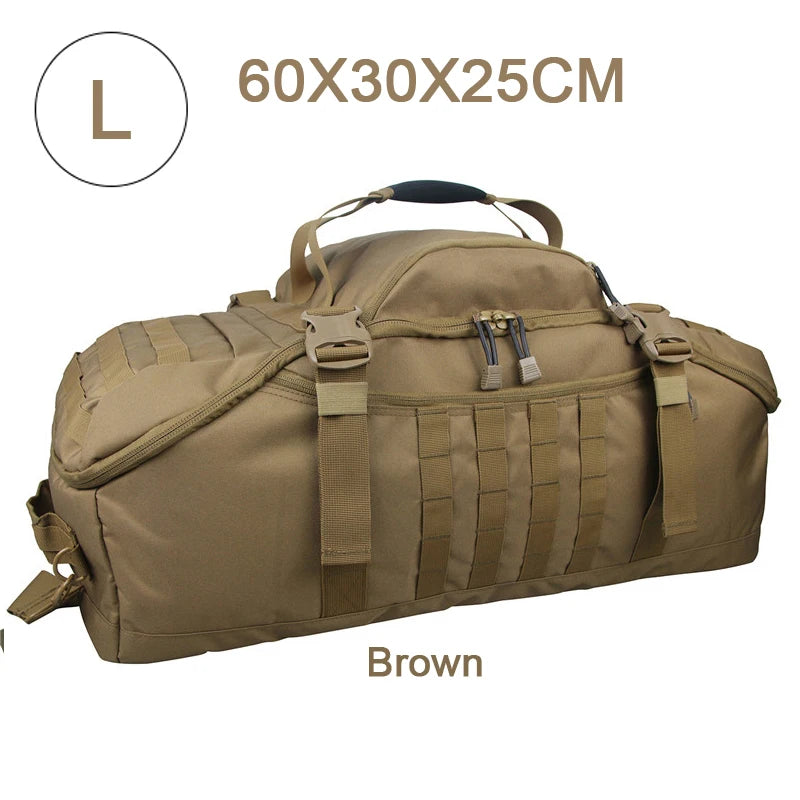 LQARMY Molle Tactical Backpack For Outdoor Hiking Camping Travel