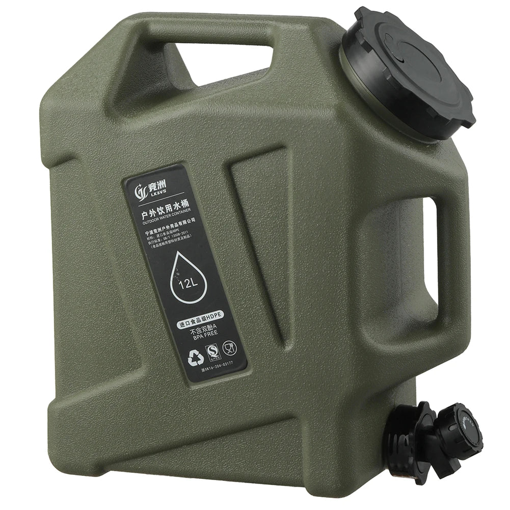 APWIKOGER Camping Water Container Outdoor Water Storage Carrier