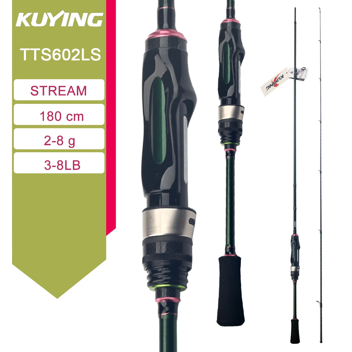 Kuying Lure Rod Teton TTC662L TTC632UL TTS662L TTC602LS