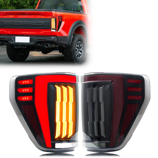 XUNDER LED Tail Lights For Ford F150 Start Up Animation